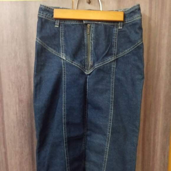 AVBL ASOS High Waist Denim Skinny Pencil Skirt - XS - Picture 4 of 5